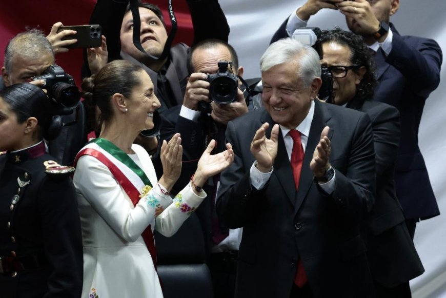 Claudia Sheinbaum asume como la primera mujer presidenta de México