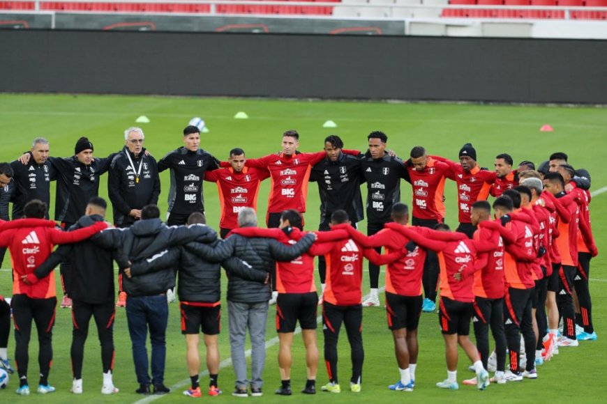 Perú comienza la preparación para enfrentar a Uruguay