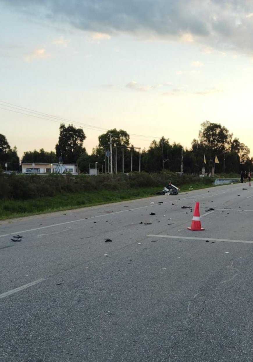 La conductora de una moto falleció tras un siniestro contra una camioneta en la ruta 9 en Rocha