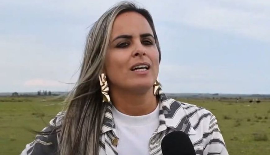 Valentina Dos Santos Exdiputada condenada por corrupción reapareció en un acto de respaldo a Delgado