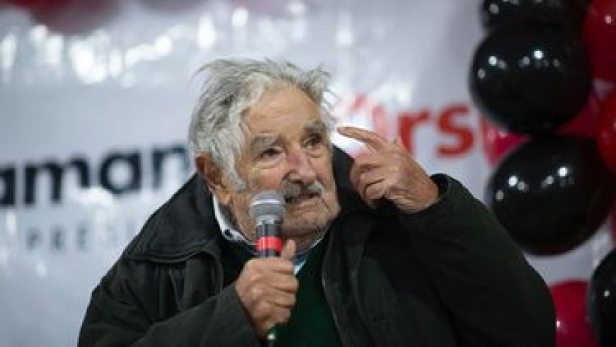 "Vamos a dejar el cuero en la estaca en estos días" para lograr el triunfo de Yamandú Orsi, prometió José Mujica de cara al balotaje 2024