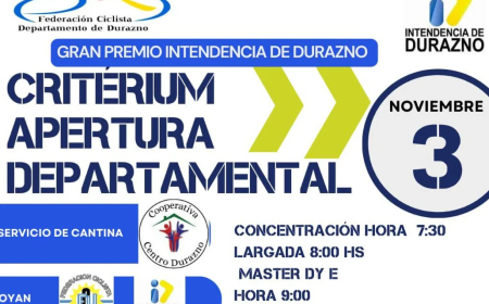 Ciclismo el Domingo 3 de Noviembre en el Parque de la Hispanidad