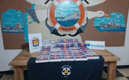 Incautan de 42 kilos de cocaína en el puente San Martín y detienen a un uruguayo