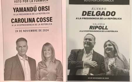 La Corte Electoral aprobó las dos papeletas de las fórmulas presidenciales de Yamandú Orsi y Carolina Cosse, y de Álvaro Delgado y Valeria Ripoll.