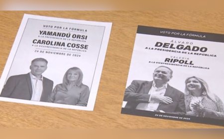 Están listas las hojas de votación para el bolataje del 24 de noviembre