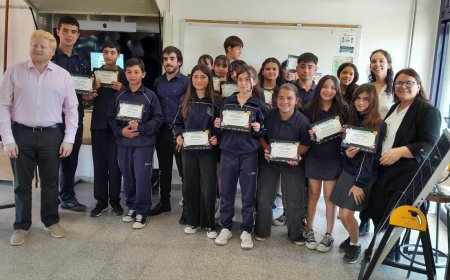 Alumnos de la Escuela Técnica Pando Nº2 fueron reconocidos por su excelente desempeño en el Concurso Eficiencia Energética 2024