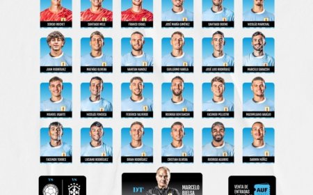 Se conocieron los jugadores citados por Bielsa para enfrentar a Colombia y Brasil