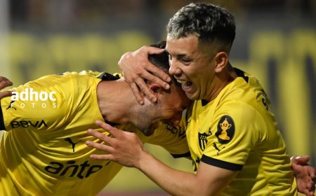 Peñarol derrotó 2:0 a Wanderers en el cierre de la fecha