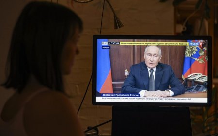 Putin confirma el ataque a Ucrania con un misil balístico hipersónico sin carga nuclear