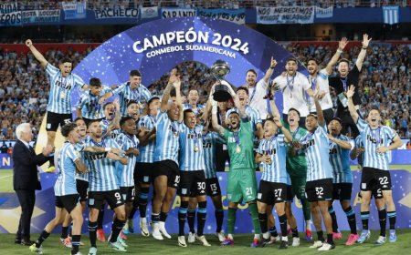 Racing campeón de la Copa Sudamericana
