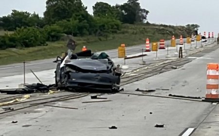 Siniestro de tránsito fatal en Ruta 5 a la altura de La Cruz, Florida