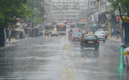 Se espera un domingo con lluvias y tormentas de variada intensidad