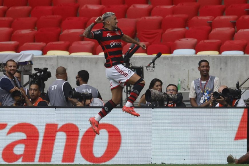 Copa de Brasil: Flamengo ganó la ida 3:1 ante Mineiro y De Arascaeta abrió el camino