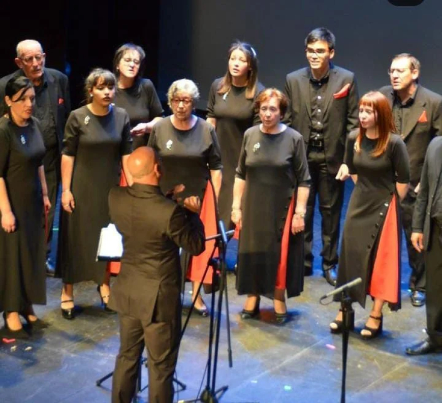 Despedida del Coro de Cámara del Conservatorio en su viaje a Argentina