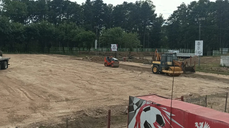 Avanzan las obras de mejoras generales en el Estadio de Fútbol Infantil José Pedro Varela