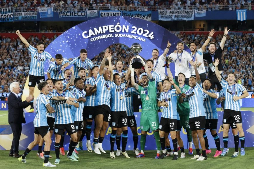 Racing campeón de la Copa Sudamericana