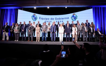 Orsi presentó a su gabinete