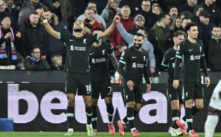 No lo para nadie: Liverpool goleó al West Ham United y sigue ampliando su ventaja como líder