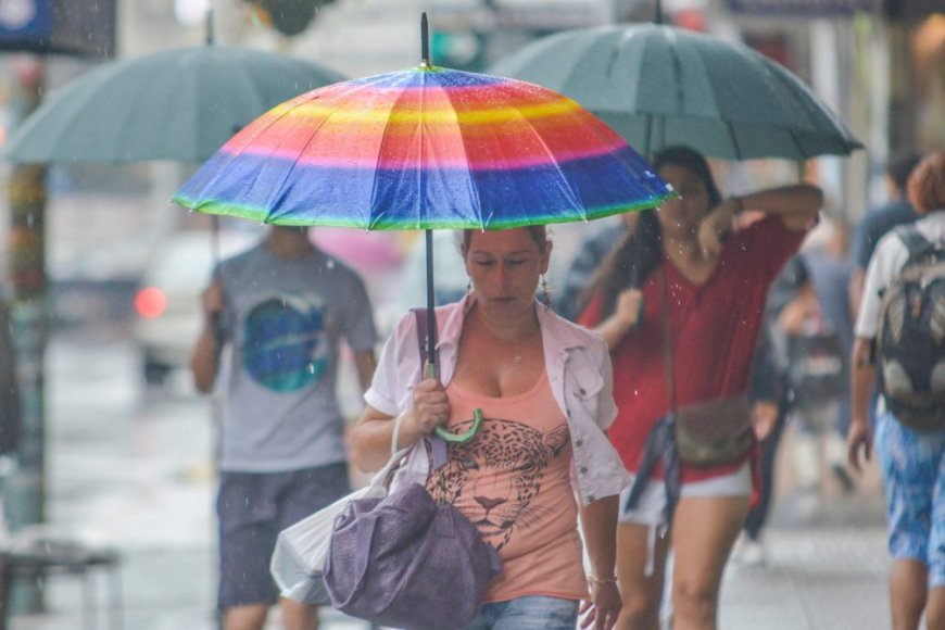 Alerta meteorológica: tormentas fuertes y lluvias abundantes