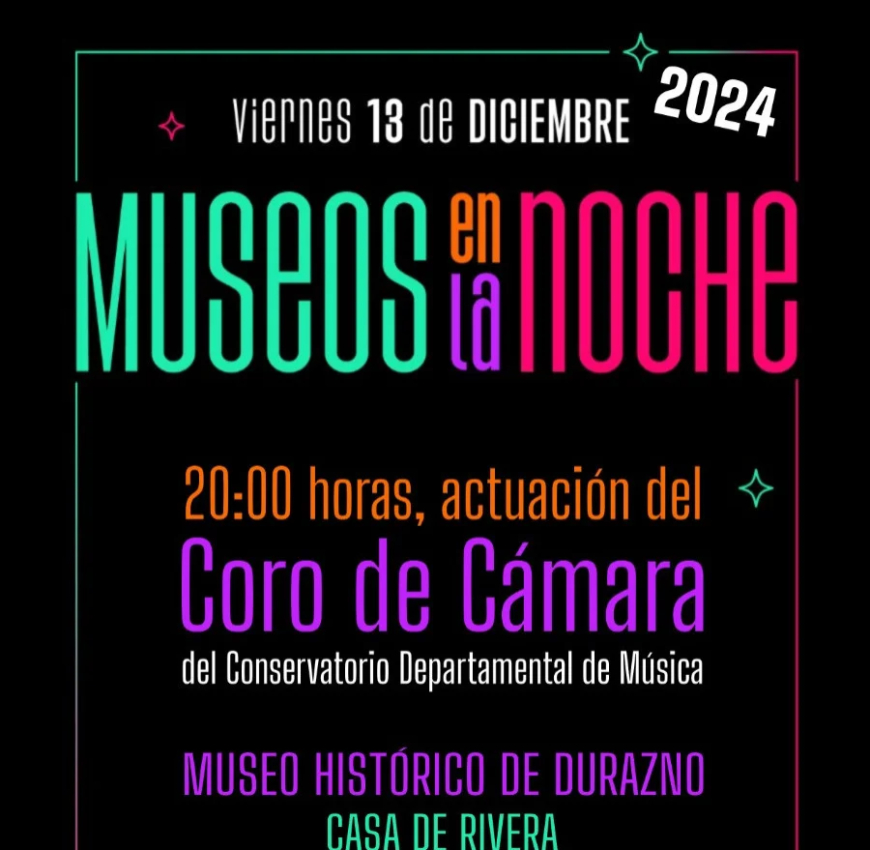 Durazno celebra la "Noche de los Museos"