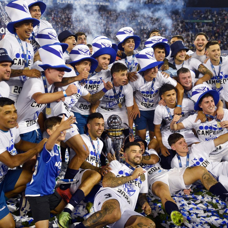 Vélez Sarfield campeón del fútbol argentino