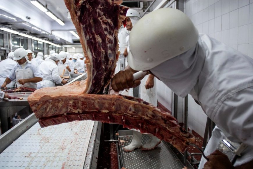 Paro en la industria de la carne