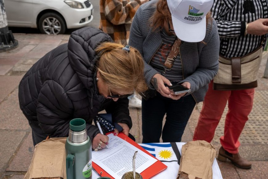 Plebiscito por una deuda justa: la verificación de firmas lleva más de un 17 % de rechazo