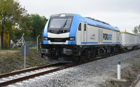 Desvío temporal en Santa Bernardina por obras del Consorcio Ferrocarril Central