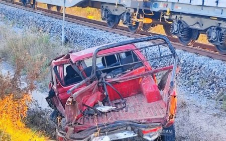 Se registró un accidente entre una camioneta y el Ferrocarril Central en Florida