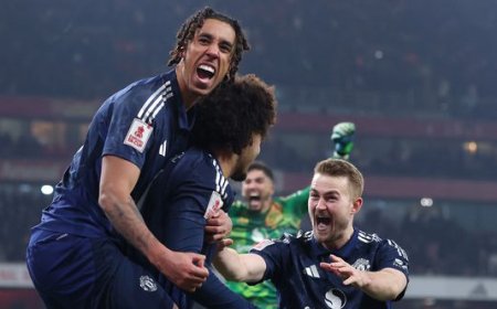 FA Cup: Manchester United, con Ugarte como titular, venció a Arsenal por penales y avanzó