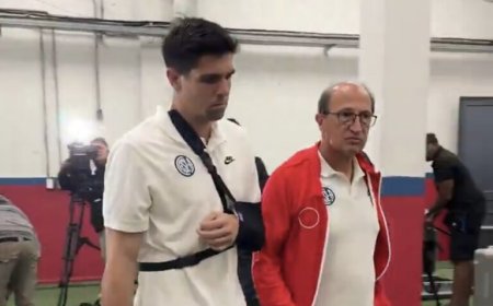 El arquero de San Lorenzo Facundo Altamirano sufrió una fractura y deberá ser operado