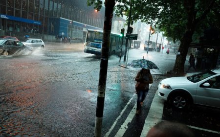 Inumet emitió aviso por tormentas fuertes y lluvias abundantes