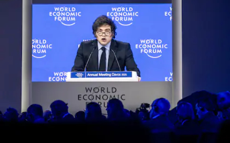 Gran intervención de Milei en Davos: aseguró que la batalla por la libertad «no está ganada» y pide no «bajar los brazos»