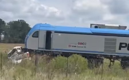 Dos policías fallecen en Durazno por accidente con un tren.