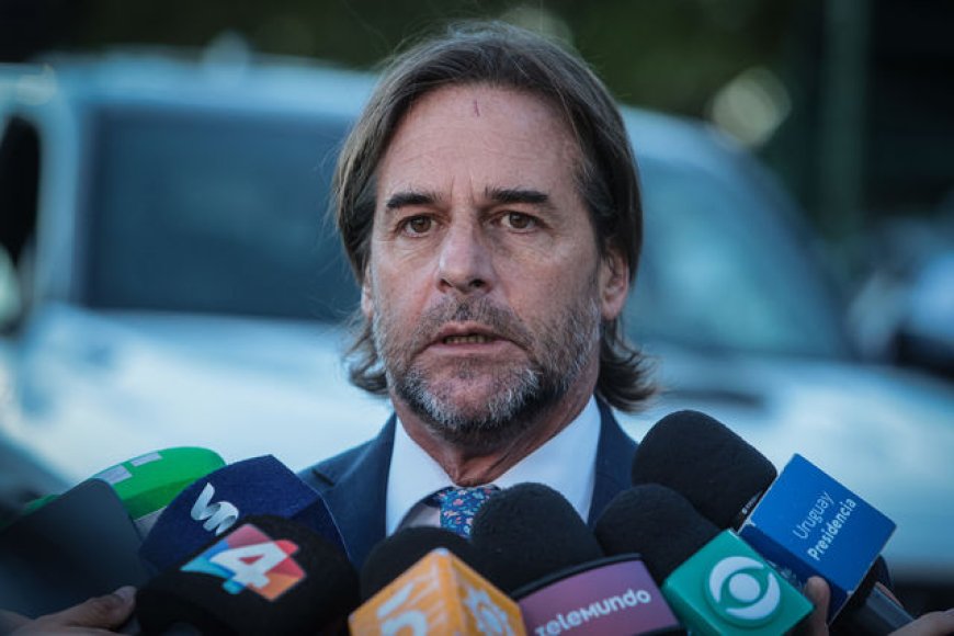 “Vamos a cambiar un poquito el rol, me estoy yendo”: Lacalle ante pregunta por homicidios