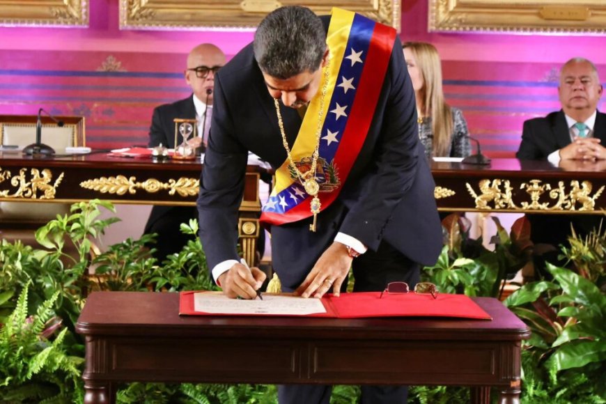 Maduro juró ante el Parlamento como presidente de Venezuela