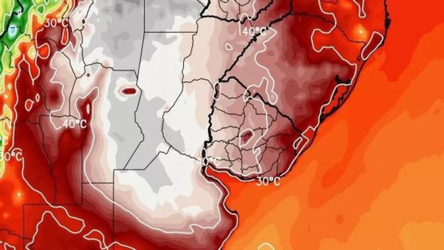 “Pico de intensidad”: MetSul advierte por fuerte ola de calor en la región esta semana