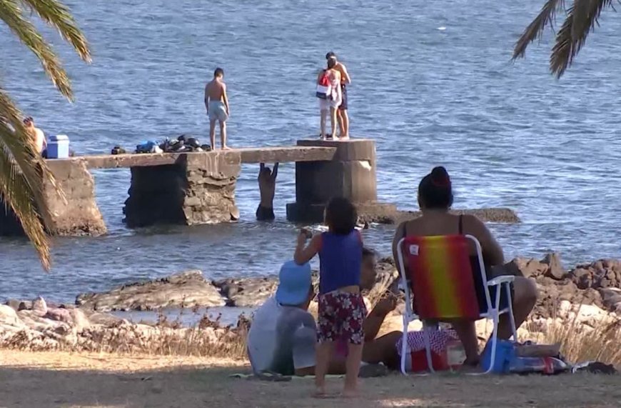 Último día de calor sofocante, después viene la lluvia y el domingo baja la temperatura
