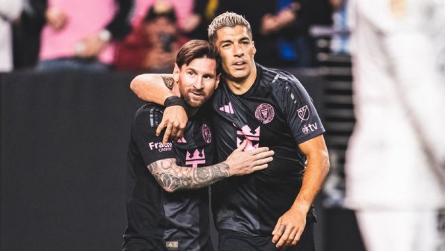 Luis Suárez asistió a Lionel Messi en el primer partido de Inter Miami en el año