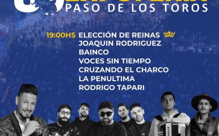 Comienza la 39° Expo Feria de Paso de los Toros