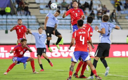 Sub20: Uruguay empató ante Chile y comprometió su clasificación al Mundial