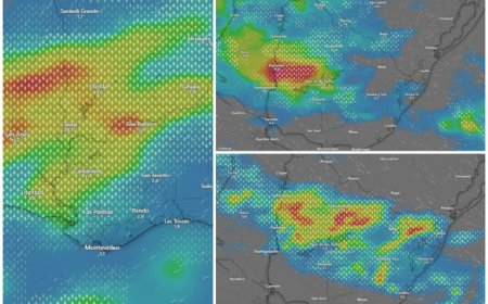 Agua a la vista: así será la evolución de las lluvias y las tormentas el fin de semana