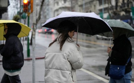 Alerta por tormentas fuertes y lluvias intensas