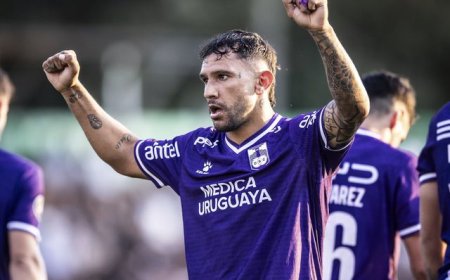Apertura: Defensor Sporting ganó 2-1 en su visita a Plaza Colonia y es el único líder