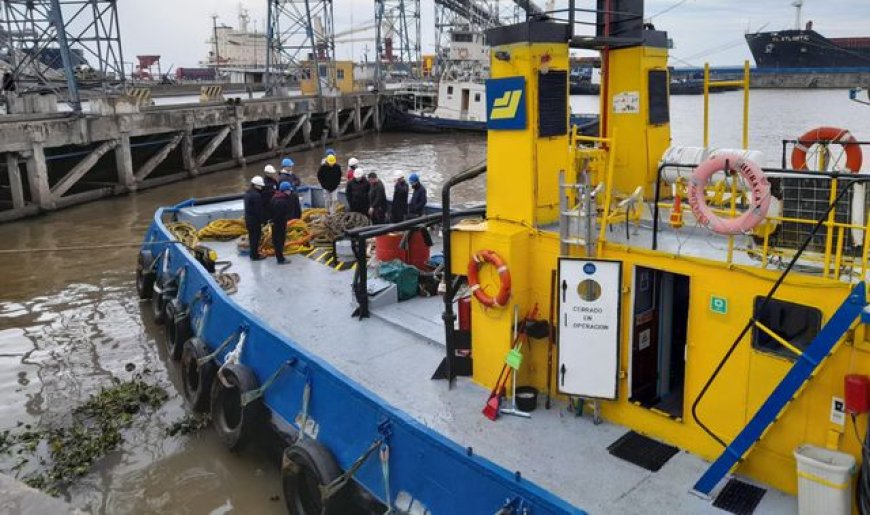 Un marinero internado en estado grave a causa de accidente con remolcador en el puerto