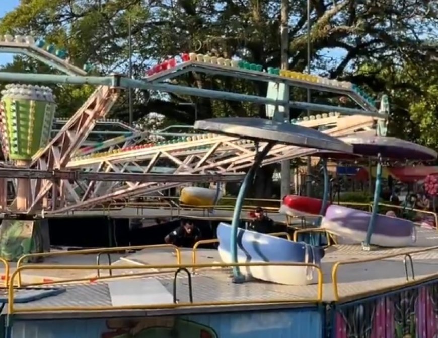 Tragedia: Un trabajador falleció en un parque de diversiones de Cerro Largo
