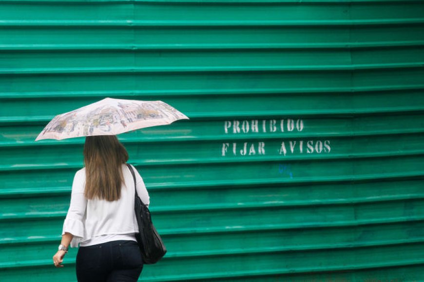 Inumet emitió alerta amarilla por tormentas fuertes y lluvias intensas