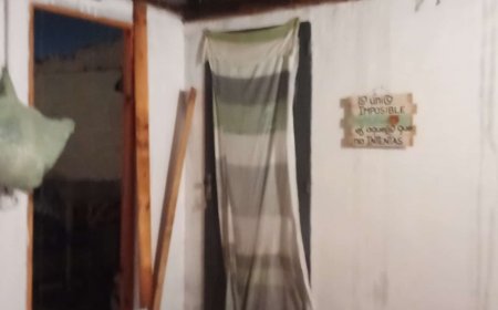 Una turbonada afectó viviendas en Juan Lacaze