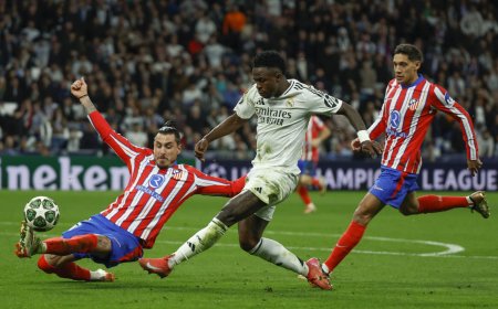 Real Madrid sacó ventaja en el primer duelo de Champions frente al Atlético Madrid