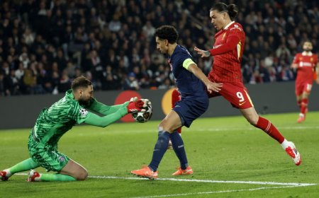 Champions: Liverpool, gracias a una asistencia de Darwin Núñez, venció 1-0 a PSG